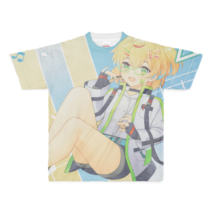 フルグラフィックTシャツ - M - 正面印刷のみ