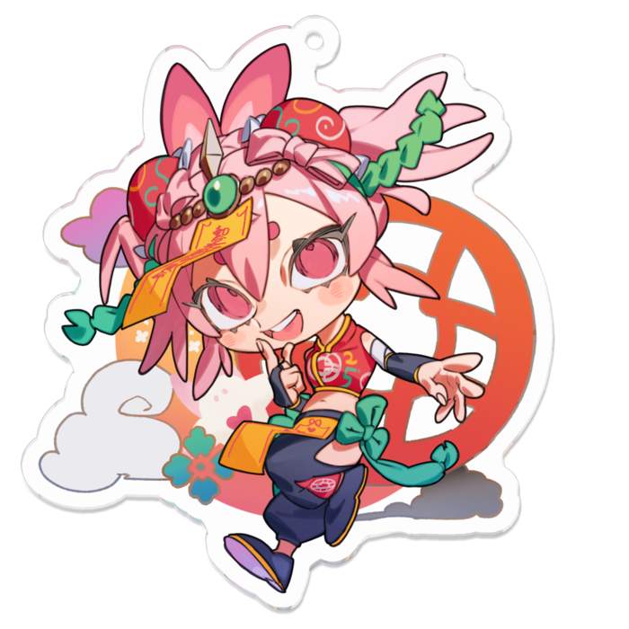 アクリルキーホルダー - 70 x 70 (mm)