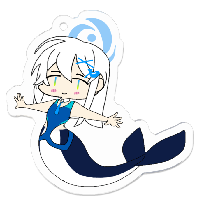アクリルキーホルダー - W50 × 50mm 以内