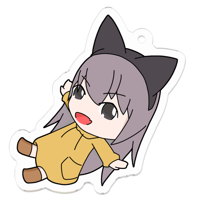 アクリルキーホルダー - 50 x 50 (mm)