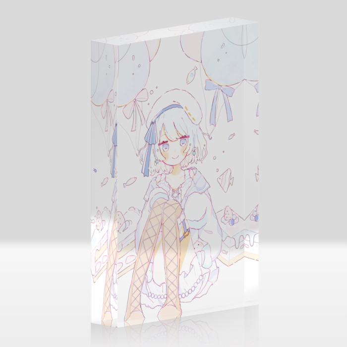アクリルブロック - 100x148mm