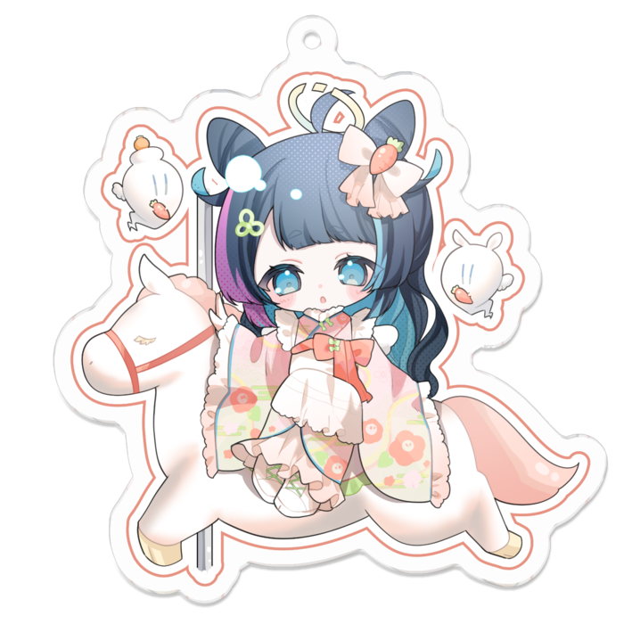 アクリルキーホルダー - 70 x 70 (mm)