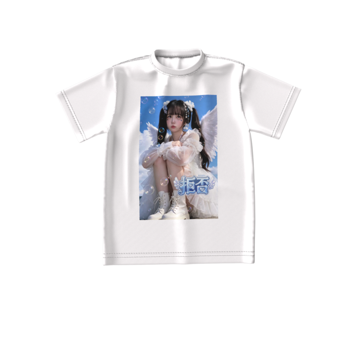 ビッグシルエットTシャツ - S - 両面
