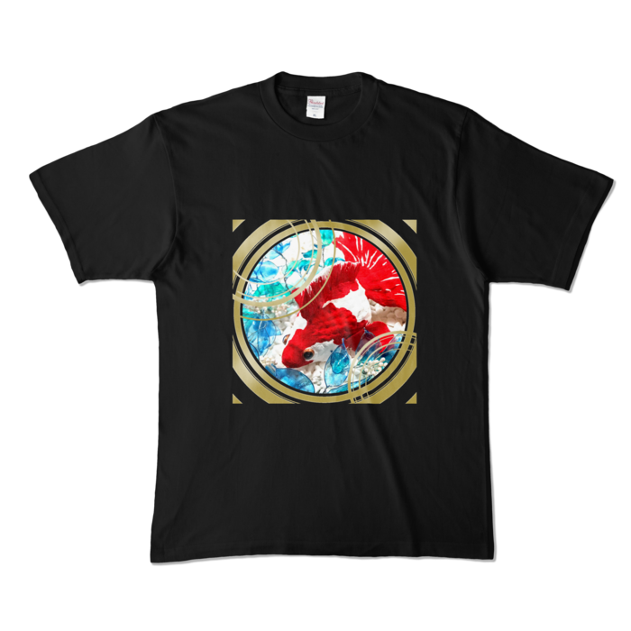 カラーTシャツ - XL - ブラック (濃色)