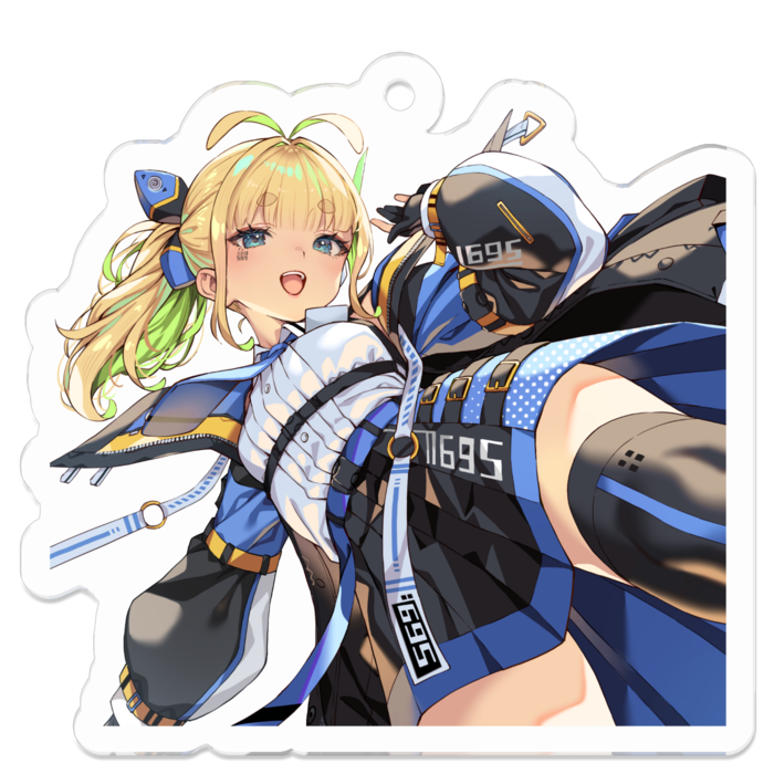 口開けにっこり！