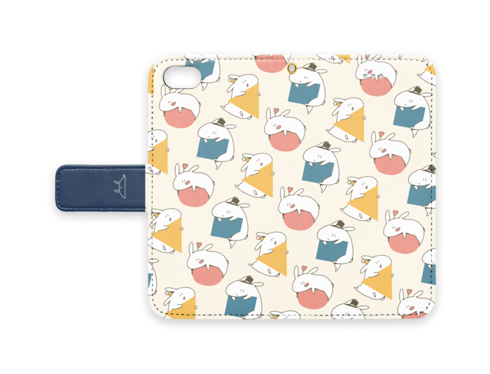 手帳型iPhoneケース - iPhone 8 / 7 - ストラップ穴 あり