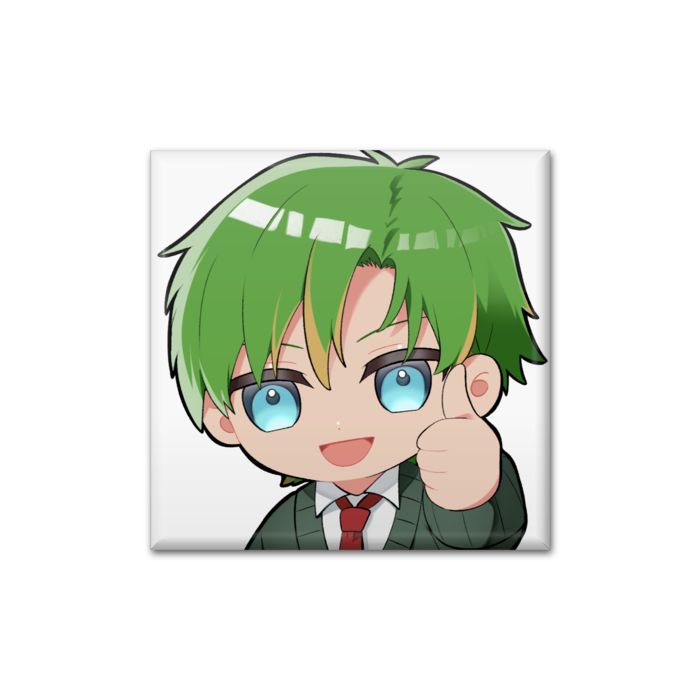 缶バッジ - 四角形40mm