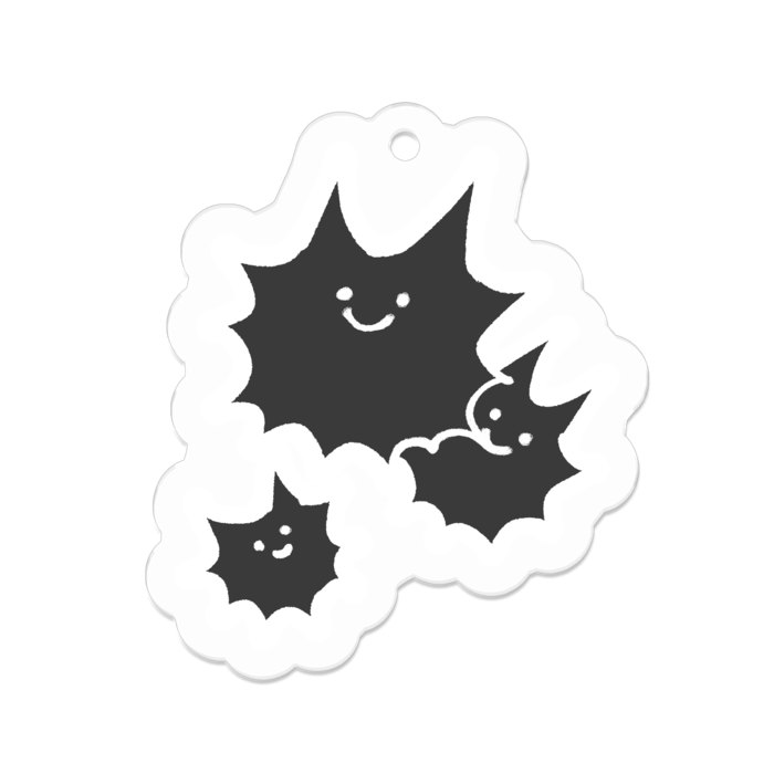 アクリルキーホルダー - 50 x 50 (mm)