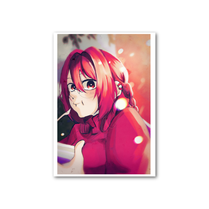 フォト風カード - 縦 - 片面