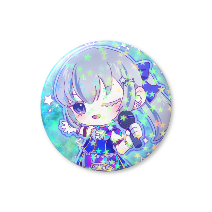 ホログラム缶バッジ - 32mm