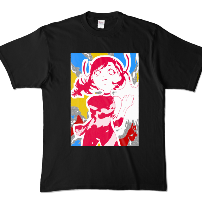 カラーTシャツ - XL - ブラック (濃色)