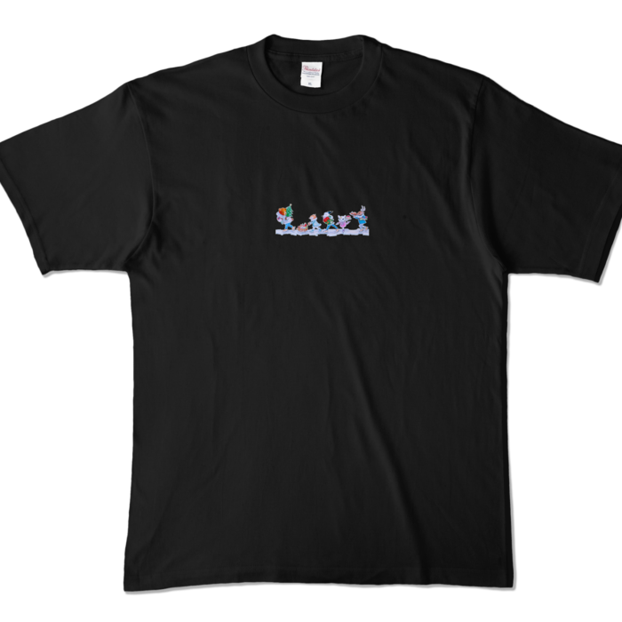 カラーTシャツ - XL - ブラック (濃色)