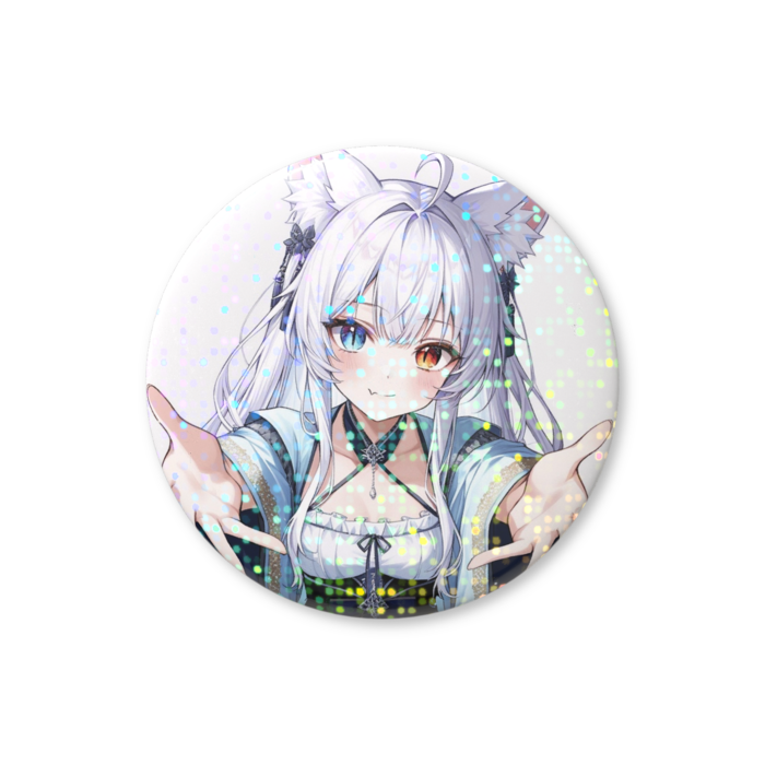 ホログラム缶バッジ - 44mm