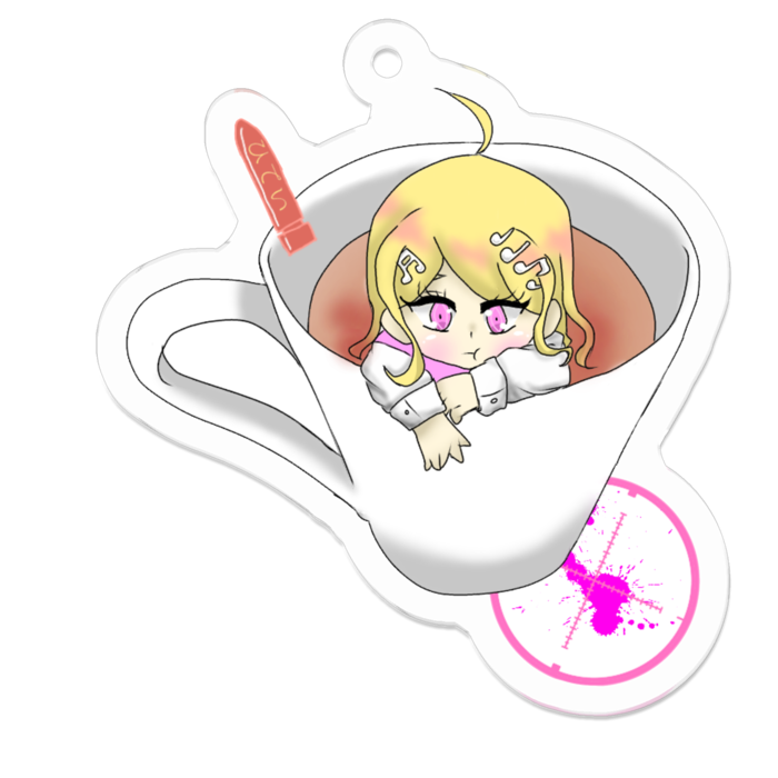 アクリルキーホルダー - 50 x 50 (mm)