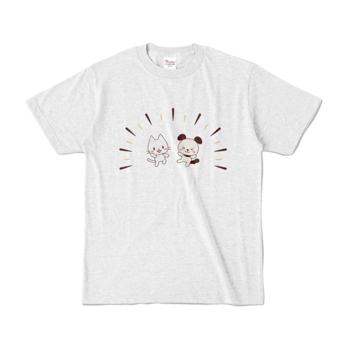 カラーTシャツ　アッシュ　S