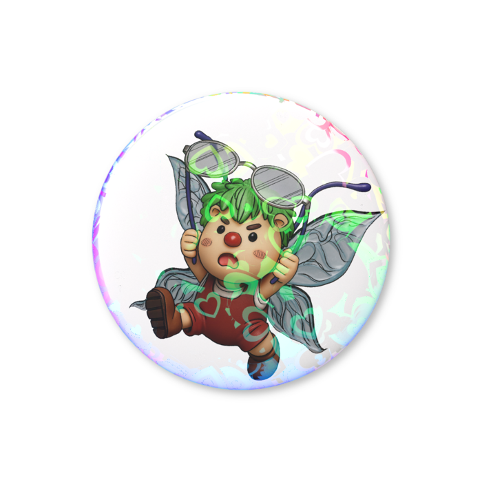 ホログラム缶バッジ - 44mm