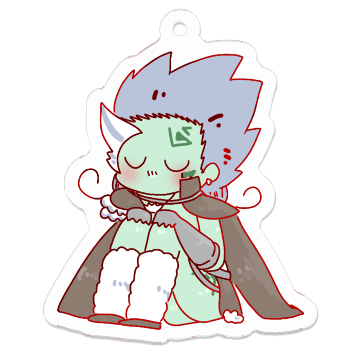 アクリルキーホルダー - 50 x 50 (mm)