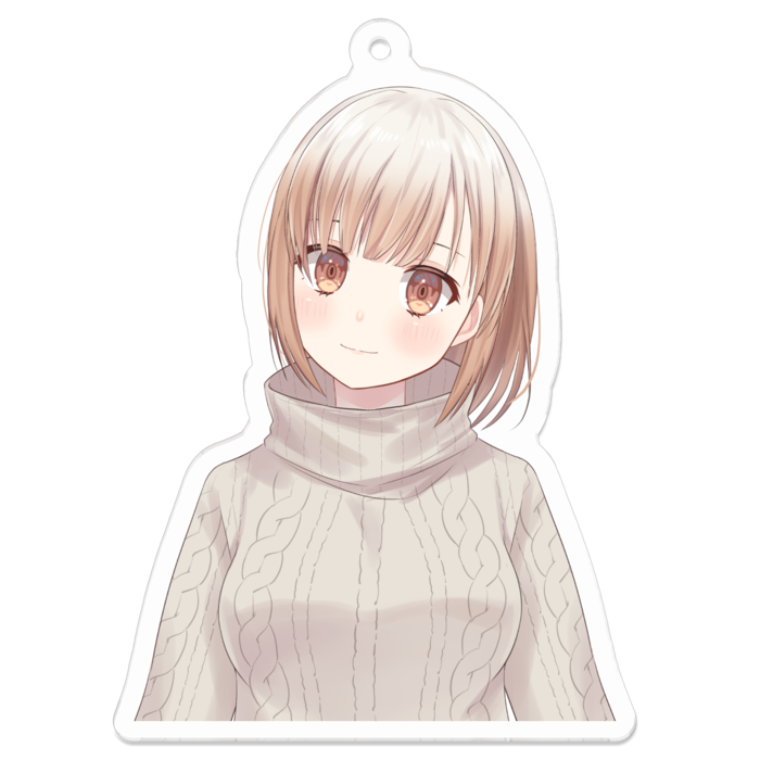 アクリルキーホルダー - 70 x 70 (mm)