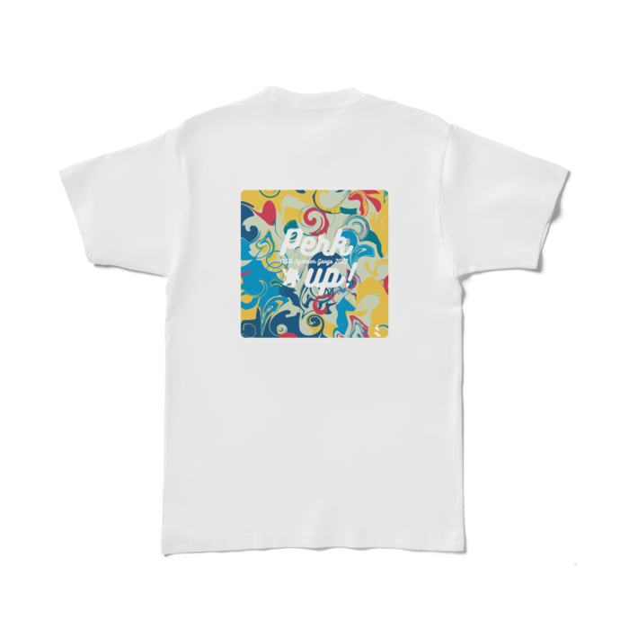 Tシャツ - L - 白(背面)
