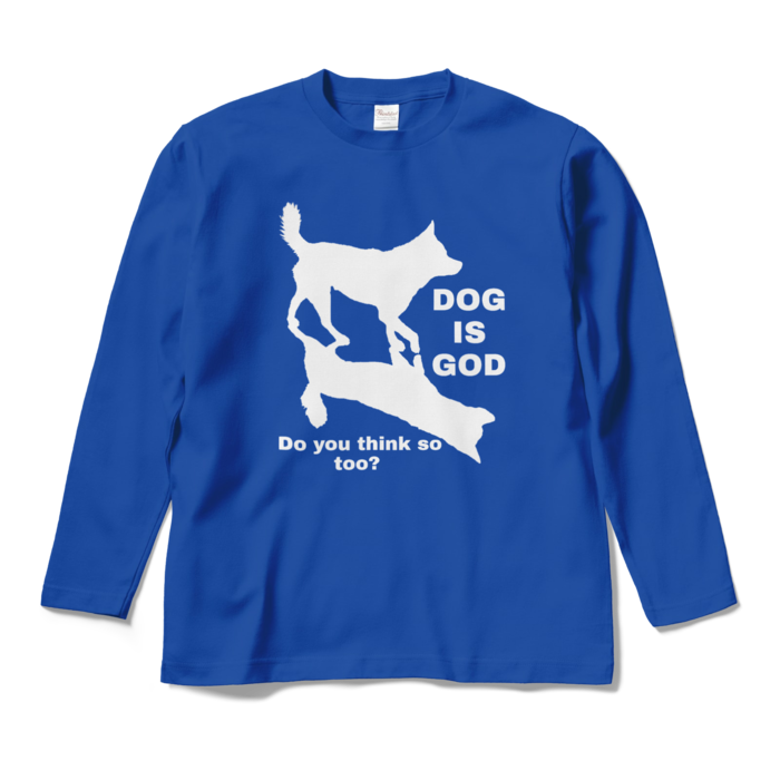 ロングスリーブTシャツ - M - ロイヤルブルー