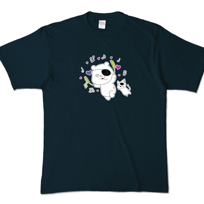 カラーTシャツ - XL - ネイビー (濃色)