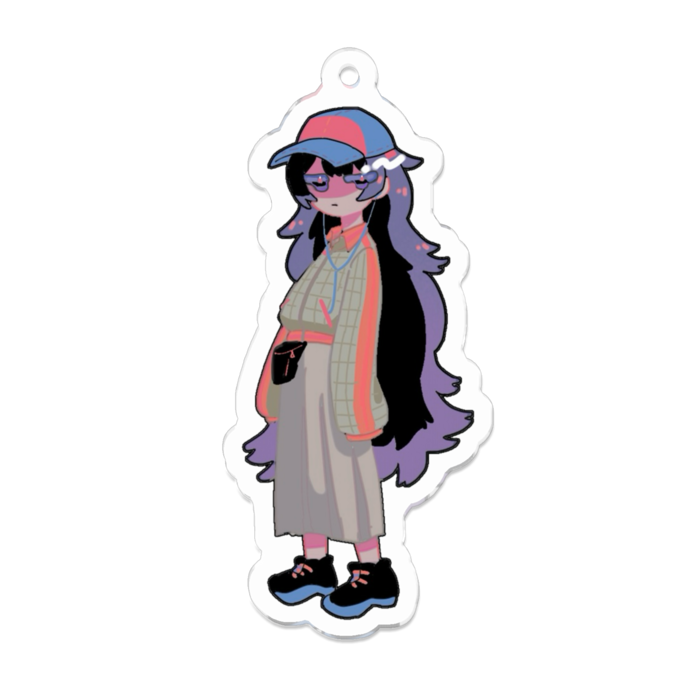 アクリルキーホルダー - 70 x 70 (mm)