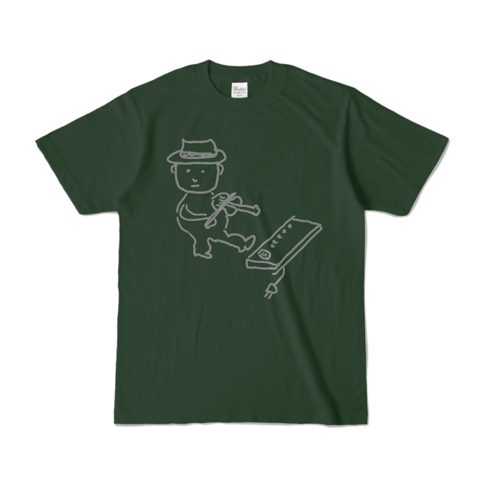 Tシャツ - S - フォレスト (濃色)-キャラ大
