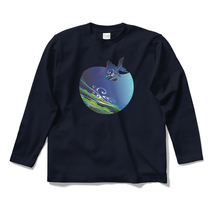 ロングスリーブTシャツ - S - ネイビー