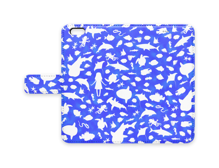 手帳型iPhoneケース - iPhone6 Plus - ストラップ穴 なし