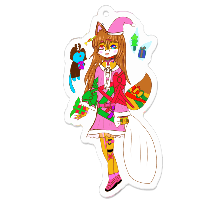 アクリルキーホルダー - 70 x 70 (mm)