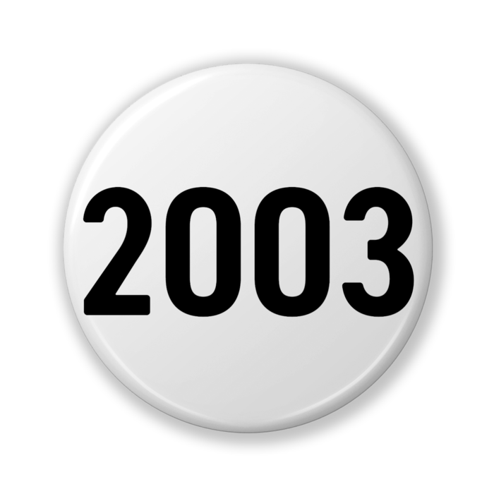 【2003】缶バッジ- 32mm