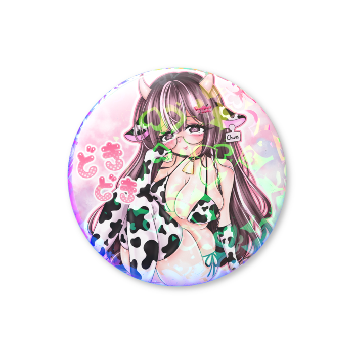ホログラム缶バッジ - 76mm