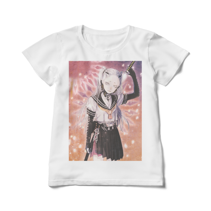 レディースTシャツ - L - 白
