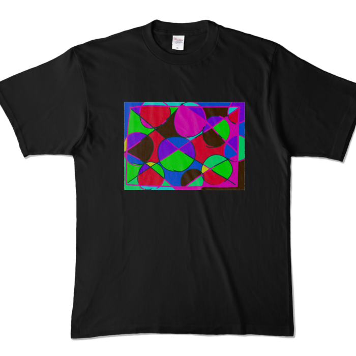 カラーTシャツ - XL - ブラック (濃色)