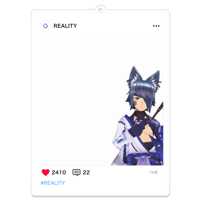 アクリルキーホルダー - 100 x 100 (mm)