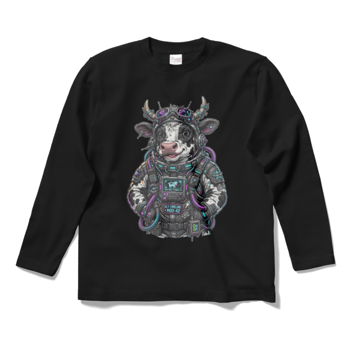 ロングスリーブTシャツ - S - ブラック