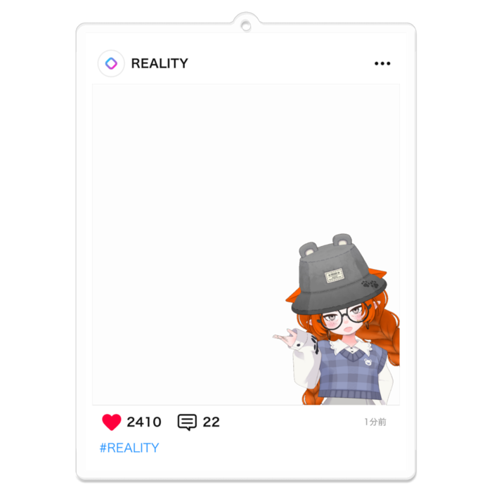 アクリルキーホルダー - 100 x 100 (mm)