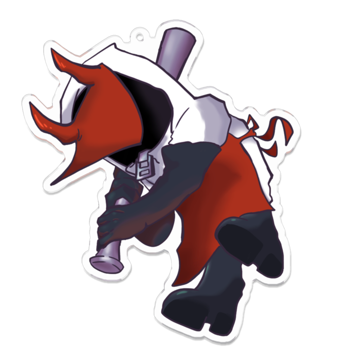 アクリルキーホルダー - 100 x 100 (mm)