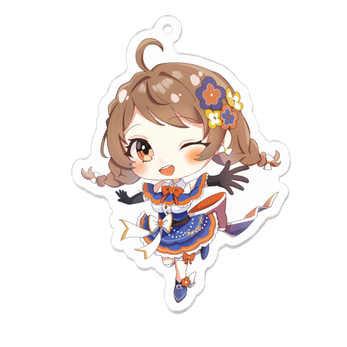 アクリルキーホルダー - 70 x 70 (mm)