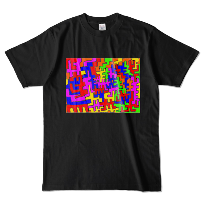 カラーTシャツ - L - ブラック (濃色)