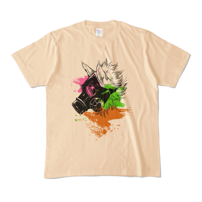 カラーTシャツ - M - ナチュラル (淡色)