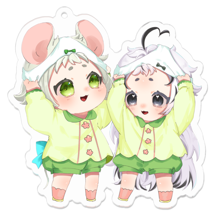 アクリルキーホルダー - 70 x 70 (mm)