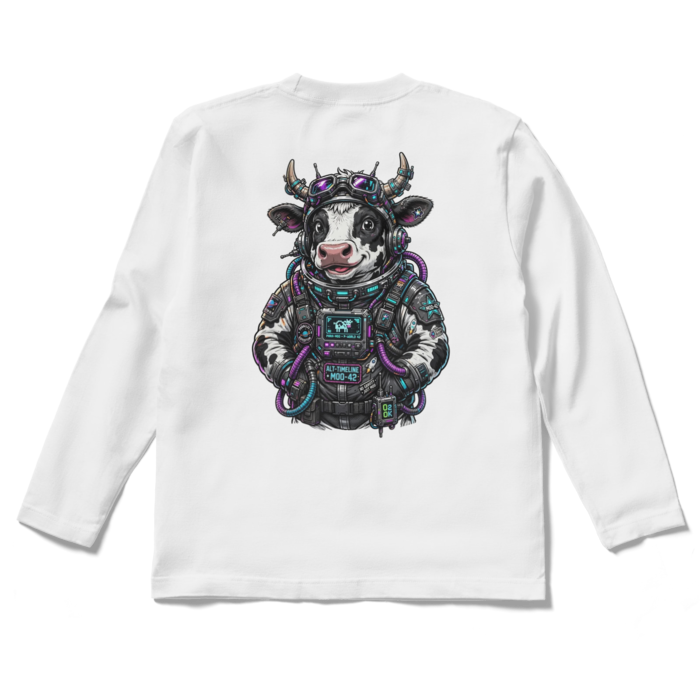ロングスリーブTシャツ - S - ホワイト(1)