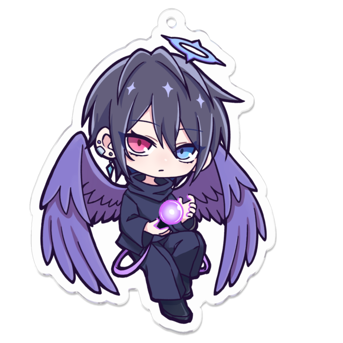 アクリルキーホルダー - 70 x 70 (mm)