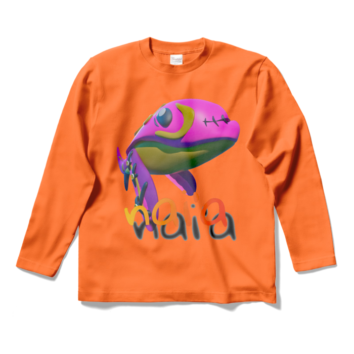 ロングスリーブTシャツ - S - オレンジ