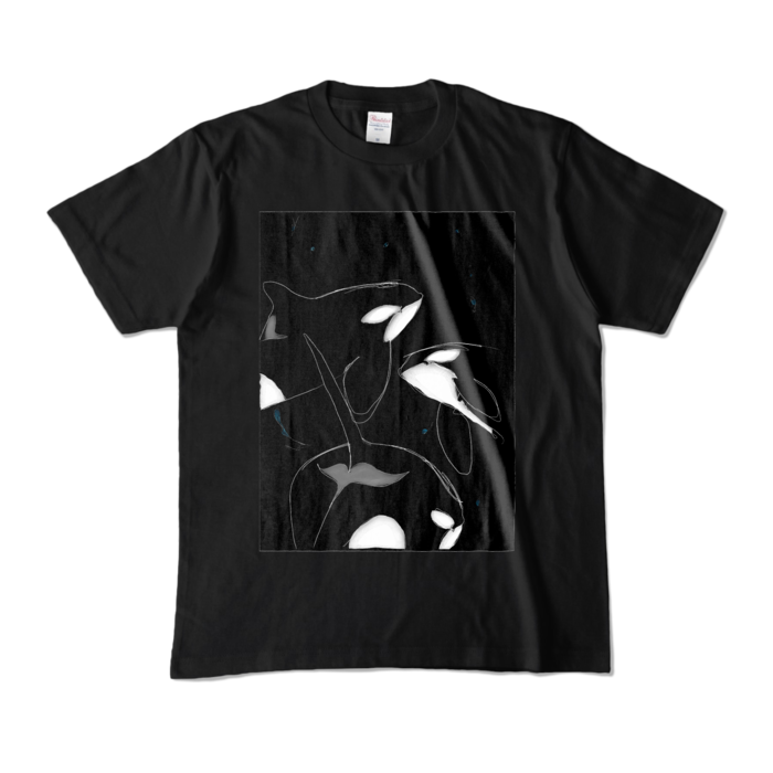 カラーTシャツ - M - ブラック (濃色)