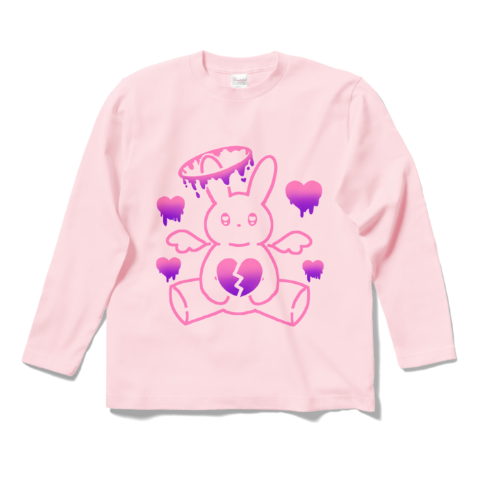 ロングスリーブTシャツ - S - ライトピンク