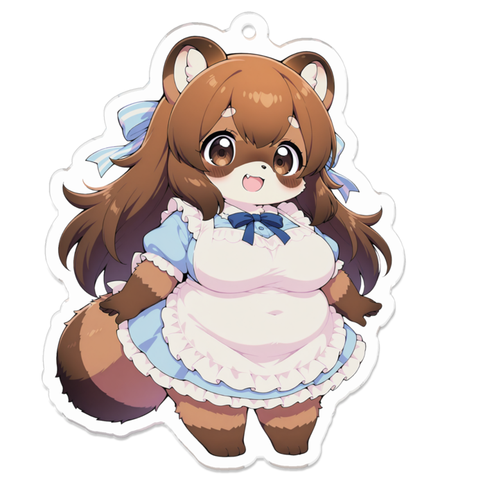 アクリルキーホルダー - 70 x 70 (mm)