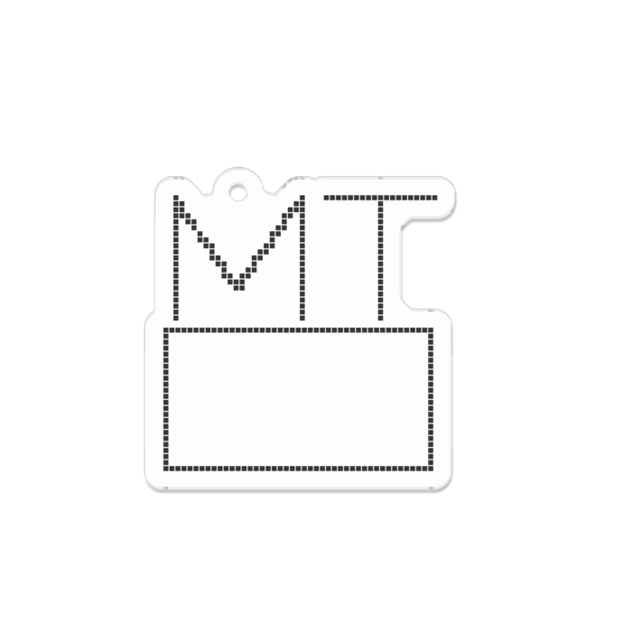 アクリルキーホルダー - 70 x 70 (mm)