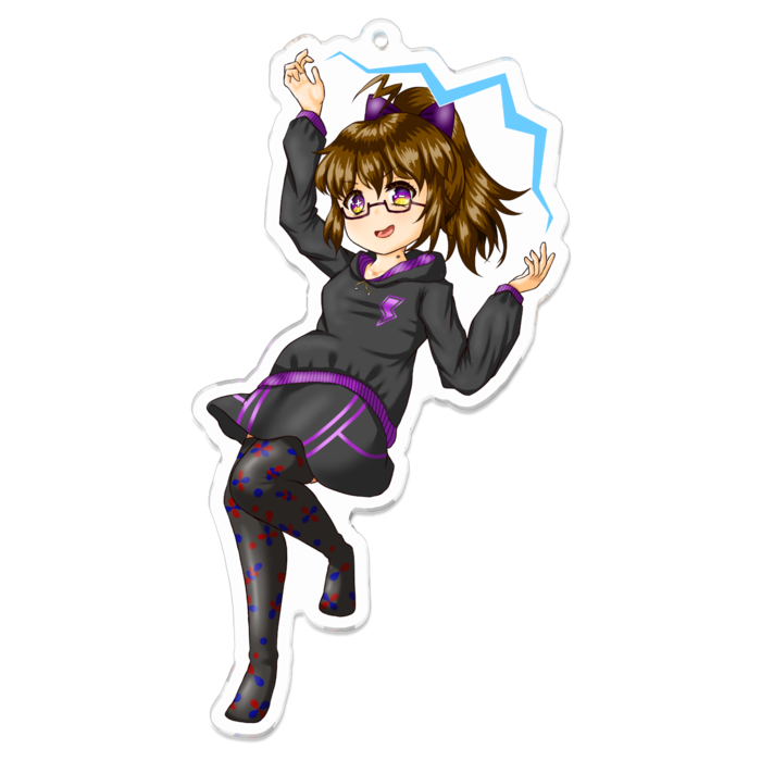 アクリルキーホルダー - 100 x 100 (mm)